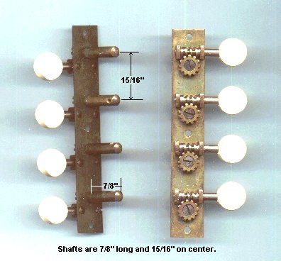 Vintage Mandolin Tuners, late